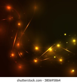 line of stars