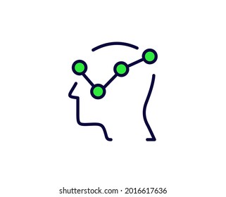 Line Strategy icon isolated on white background. Outline symbol for website design, mobile application, ui. Strategy pictogram. Vector illustration, editorial stroсk. 