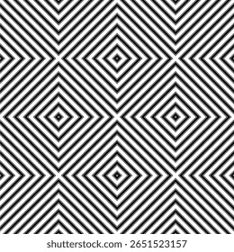 Line Stripe Motif Pattern, Modern Contemporary Style, can use for decoration, background, wallpaper, floor, tile, wrapping, bed cover, fashion, fabric, etc. Vector Illustration