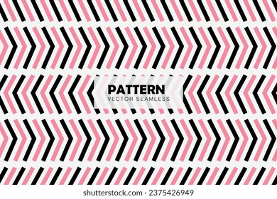 Line striped diagonal line pink and black shape seamless repeat pattern