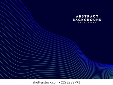 line striped ocean wave pattern technology theme background for advertisement product banner and label website template landingpage vector eps.