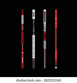 line strips city simple vintage fashion