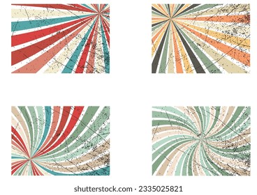 Ligne dans le style des années 70.Arrière-Plan Classique Vintage Retro Rays.Rétro Abstrait, Faisceau de soleil, motif géométrique, Hippie Grave, Arrière-Plan Classique Vintage Retro Rays.