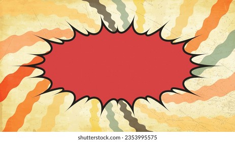 Line in style of 70s.Classic Vintage Retro Rays Background.Abstract retro,Sunbeam,geometric pattern, Funky Hippie,Classic Vintage Retro Rays Background.