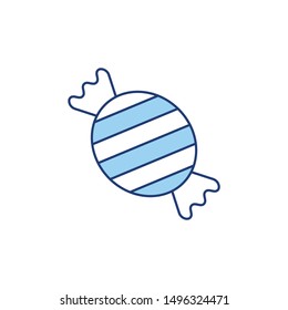 line style icon for candy food