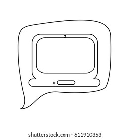line style icon education, vector illustration design
