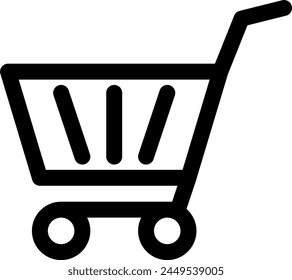 Line style icon related to content, cart, shopping, shop, purchase, store, buy, sale