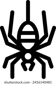 Line style icon related to pest, spider
