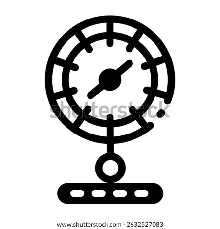 A line style icon showing a roulette ball
