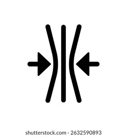 Line style soft elastic icon design