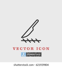 Line surgery   icon illustration isolated vector sign symbol