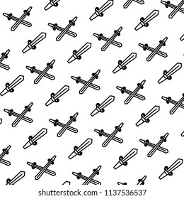 line swords medieval weapon design background