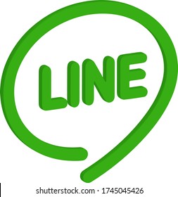 Line symbol in 3D and neutral color without background
