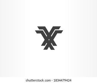 Line symbol identity for company logo icon