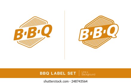 line and symbol, label vector