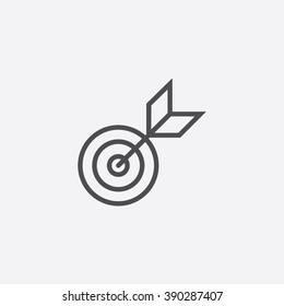 line target arrow Icon