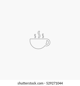 line tea icon