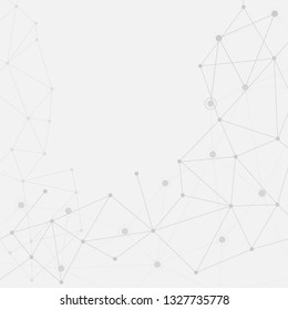 Line technology connection abstract background, eps 10