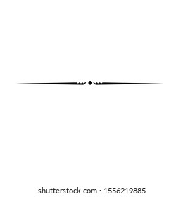 line text delimiters isolated white background. can be used for project and words separated. vector illustration