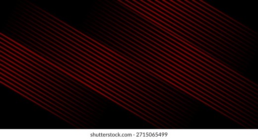Línea de textura de rayas negras y rojas línea gradiente de fondo para el telón de fondo o proyecto de presentación