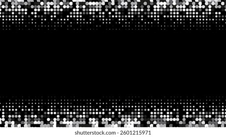 Line Texture. Modern Shapes In Tech Layout. Flat Invitation With Geometric Frame. Grey Music Flyer. Minimalist White Pattern. Geometric Black Poster. Trendy Line Texture