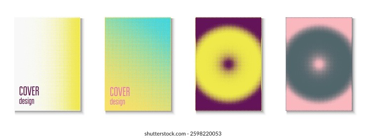 Line Texture Set. Cool Circles In Minimal Layout. Dynamic Frame For Annual Invitation. Wave Flyer. Minimalist Abstract Cover. Geometric Music Poster. Trendy Line Texture
