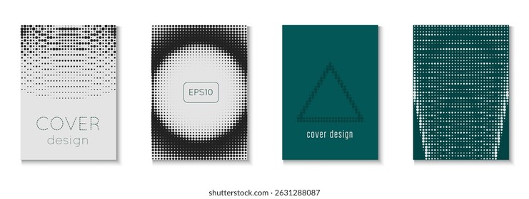 Line Texture Set. Cool Circles In Minimal Layout. Young Brand In Minimalistic Frame. Book Flyer. Minimalist Music Poster. Geometric Wave Template. Trendy Line Texture