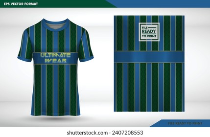 textura de línea diseño sencillo Estilo de camiseta de la plantilla de la camiseta de fútbol