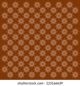 Line thai art pattern vector illustration.