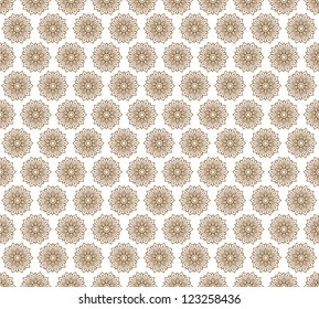 Line thai art pattern vector illustration.