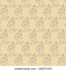 Line thai art pattern vector illustration