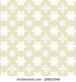Line thai  pattern vector illustration vintage style  