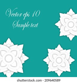 Line thai  pattern vector illustration , card text 