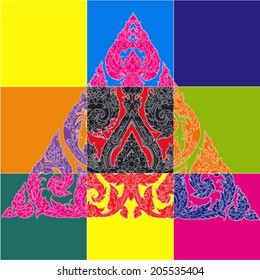 Line Thai Pop Art