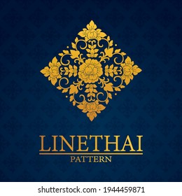 LINE THAI THAiLAND PATTERN EPS10