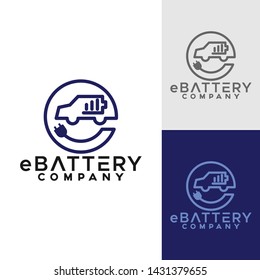 the line that forms the letter e with a picture of the battery and the car that means the battery for your favorite car