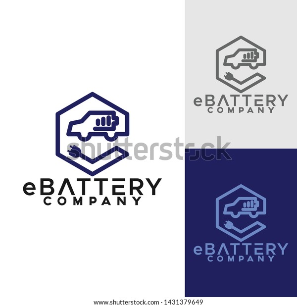 the line\
that forms the letter e with a picture of the battery and the car\
that means the battery for your favorite\
car