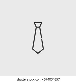 Line tie  icon illustration isolated vector sign symbol