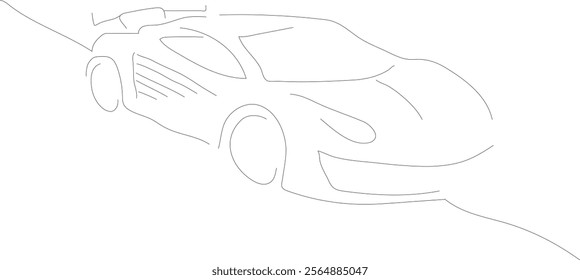Line toddle icon - car symbol for web site design, logo, app, UI. Vector illustration