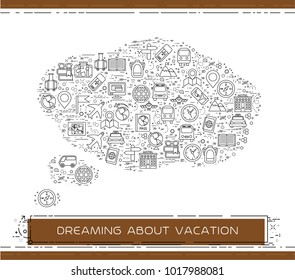 Line travel icons are grouped in Dreams