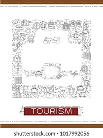 Line travel icons are grouped in Suitcase
