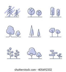 140,336 Line art tree icon Images, Stock Photos & Vectors | Shutterstock