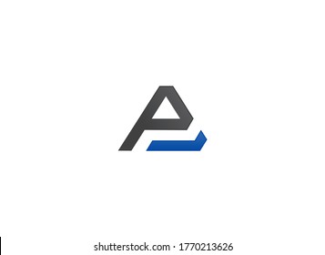 line triangle shape vector logo icon
