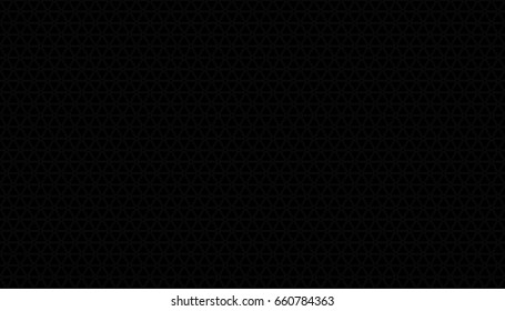 Line triangle straight pattern Vector background black 