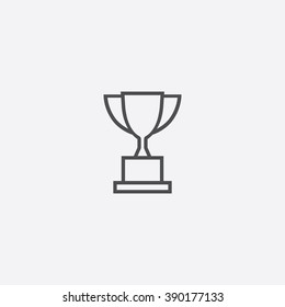 line trophy Icon