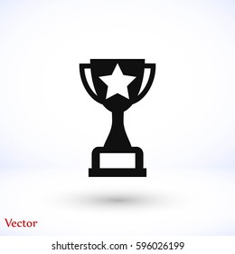 line trophy Icon, Vector EPS 10 illustration style