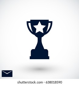 line trophy Icon vector, Vector EPS 10 illustration style