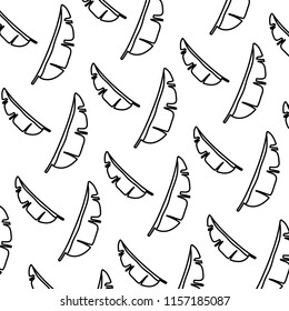 line tropical branch plant style background