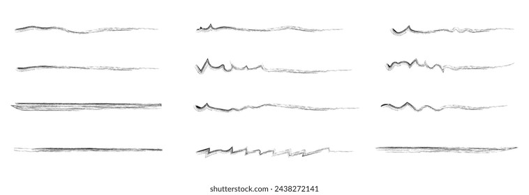 Line underline black crayon brush pencil pen marker paint stroke. Line red brush crayon highlight underline strike color through drawn strikethrough handwritten emphasis squiggle swoosh under.