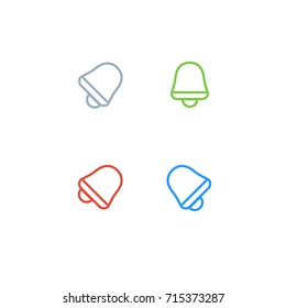 Line User Interface Icons Bell 